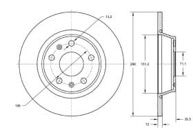Тормозной диск