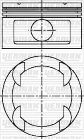 Поршень двигуна