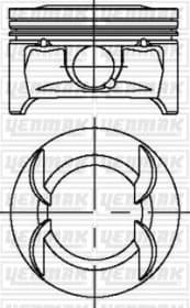 Поршень двигателя