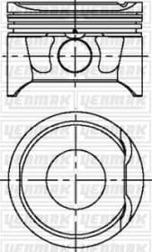 Поршень двигуна