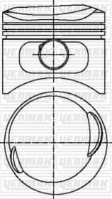 Поршень двигателя