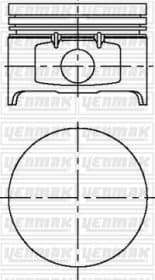 Поршень двигателя