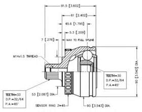 Граната Vema 18644