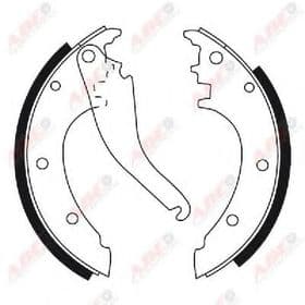 Колодки ручника