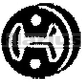 Кронштейн крепления выхлопной магистрали