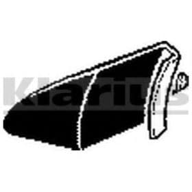 Кронштейн крепления выхлопной магистрали Klarius 420333