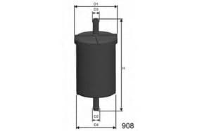 Паливний фільтр Misfat E562