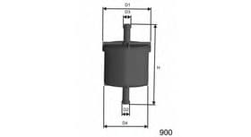 Топливный фильтр Misfat E514