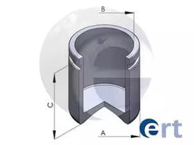 Поршень гальмівного супорта