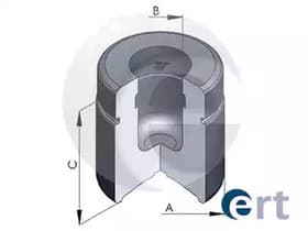 Поршень гальмівного супорта