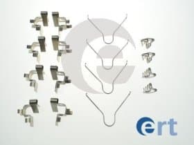 Компоненти дискових гальмівних колодок