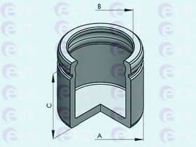 Поршень гальмівного супорта Поршень гальмівного супорта