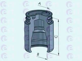 Поршень гальмівного супорта