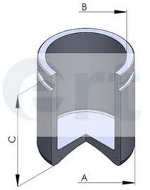 Поршень гальмівного супорта Поршень гальмівного супорта