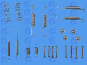 Монтажный комплект барабанных тормозных колодок
