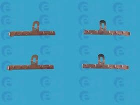 Комплектующие дисковых тормозных колодок Комплектующие дисковых тормозных колодок