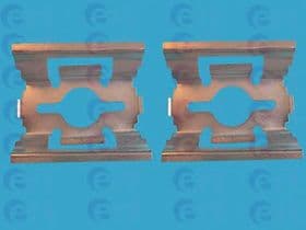 Компоненти дискових гальмівних колодок Компоненти дискових гальмівних колодок