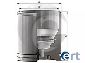 Поршень тормозного суппорта
