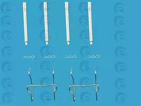 Комплектующие дисковых тормозных колодок Комплектующие дисковых тормозных колодок