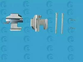 Компоненти дискових гальмівних колодок