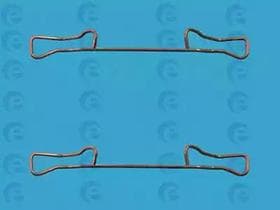 Комплектующие дисковых тормозных колодок Комплектующие дисковых тормозных колодок