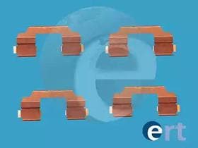 Комплектующие дисковых тормозных колодок Комплектующие дисковых тормозных колодок