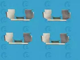 Комплектующие дисковых тормозных колодок