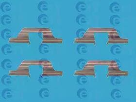 Комплектующие дисковых тормозных колодок Комплектующие дисковых тормозных колодок