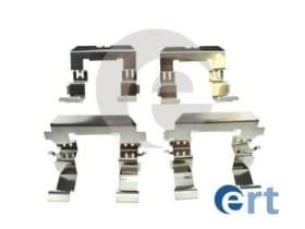 Комплектующие дисковых тормозных колодок Комплектующие дисковых тормозных колодок