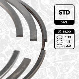 Комплект поршневих кілець