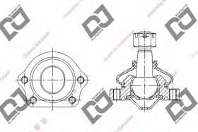 Шаровая опора DJ Parts DB1024