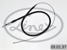 Трос ручного тормоза