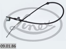 Трос ручного тормоза