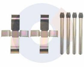 Комплектующие дисковых тормозных колодок Carrab Brake Parts 2052