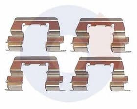 Комплектующие дисковых тормозных колодок Carrab Brake Parts 2143