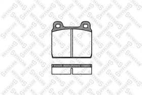 Тормозные колодки Stellox 013 020-SX