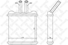 Радиатор печки