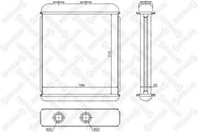 Радиатор печки