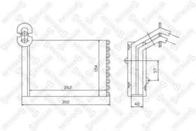Радиатор печки