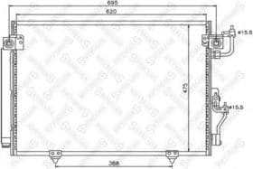 Радіатор кондиціонера