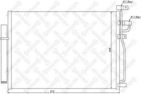 Радиатор кондиционера