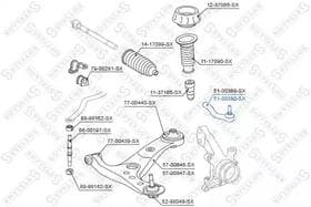 Наконечник кермової тяги