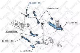 Втулка стабілізатора Втулка стабілізатора