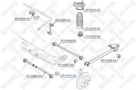 Сайлентблок рычага Сайлентблок рычага