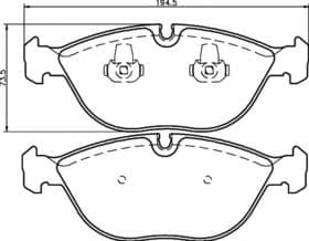 Тормозные колодки Тормозные колодки