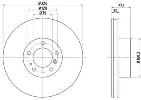 Тормозной диск Тормозной диск