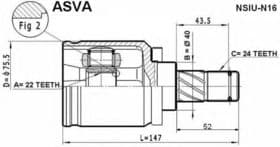 Граната Asva NSIU-N16