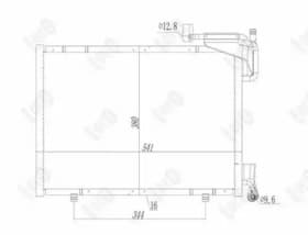 Радиатор кондиционера Радиатор кондиционера