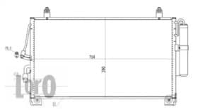 Радиатор кондиционера Радиатор кондиционера