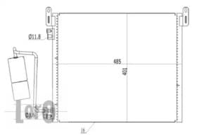 Радиатор кондиционера